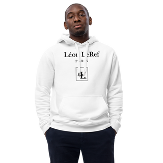 Unisex Hoodie Black -Line No.045 „unlimited“ von Léon LeRef