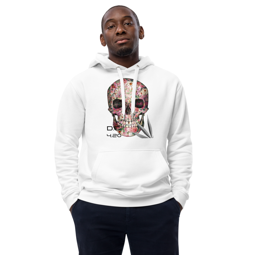 Unisex Hoodie Green-Line No.090 "1 of 250 Ultra-Exclusive" by MioLeo