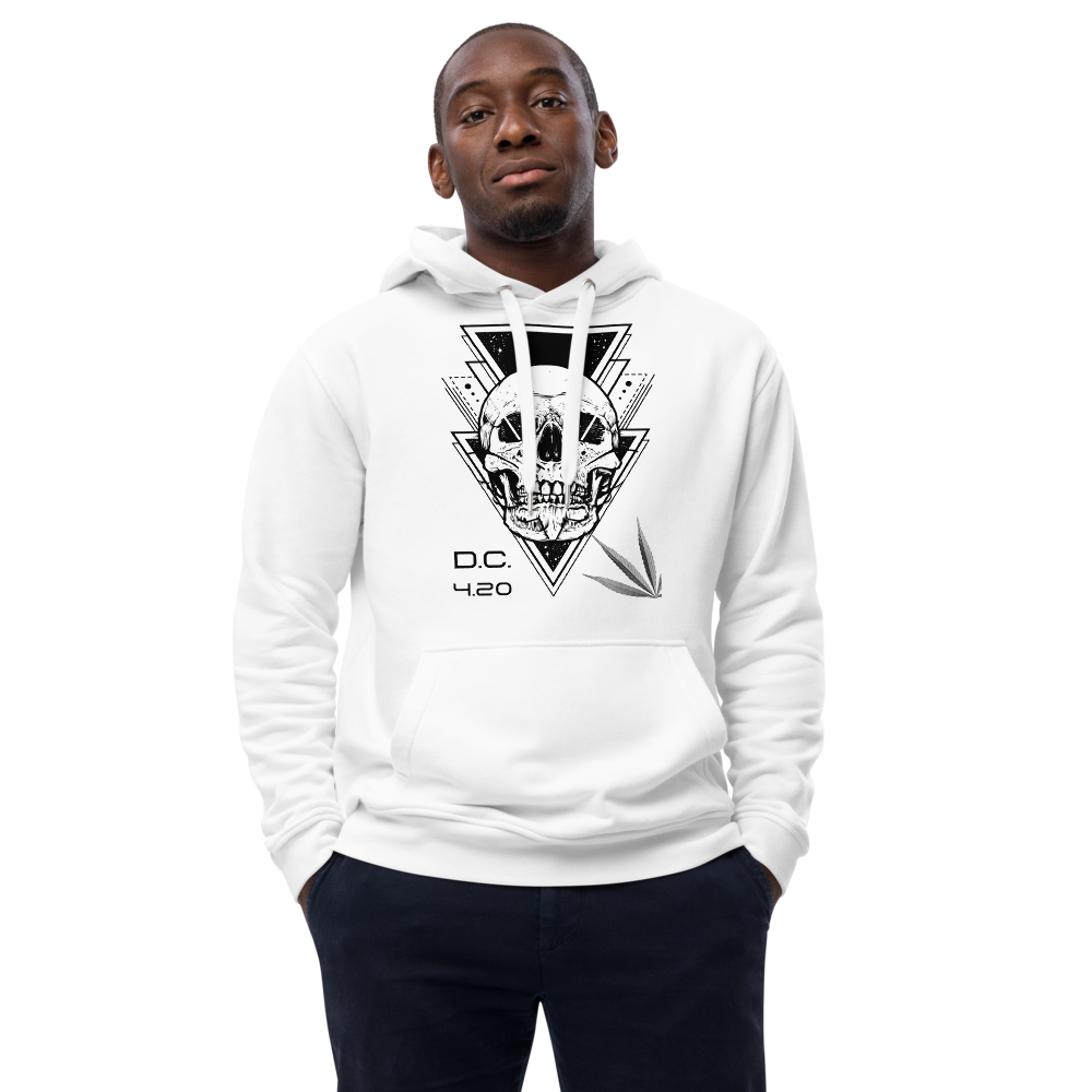 Unisex Hoodie Green-Line No.122 "1 of 10K Limited" by MioLeo
