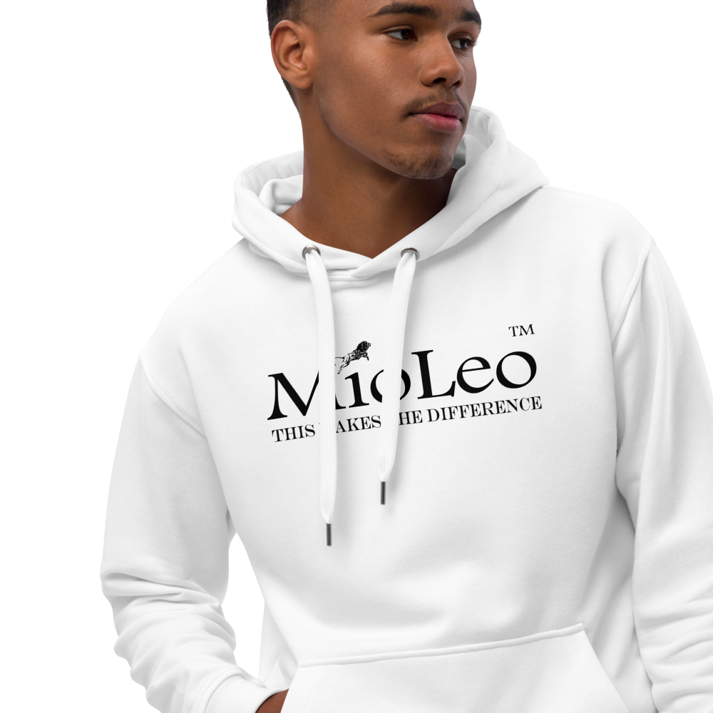 Unisex Hoodie White-Line No.147 "unlimited" by MioLeo