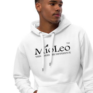 Unisex Hoodie White-Line No.147 "unlimited" by MioLeo