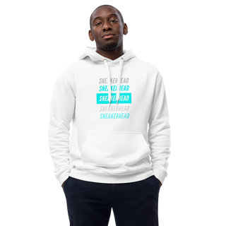 Unisex Hoodie Cyan-Line No.091 "1 of 10K" by MioLeo