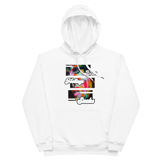 Unisex Hoodie Red-Line No.147 "1 of 20K" by MioLeo