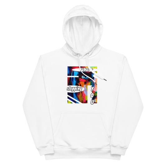 Unisex Hoodie Red-Line No.151 "1 of 20K" by MioLeo