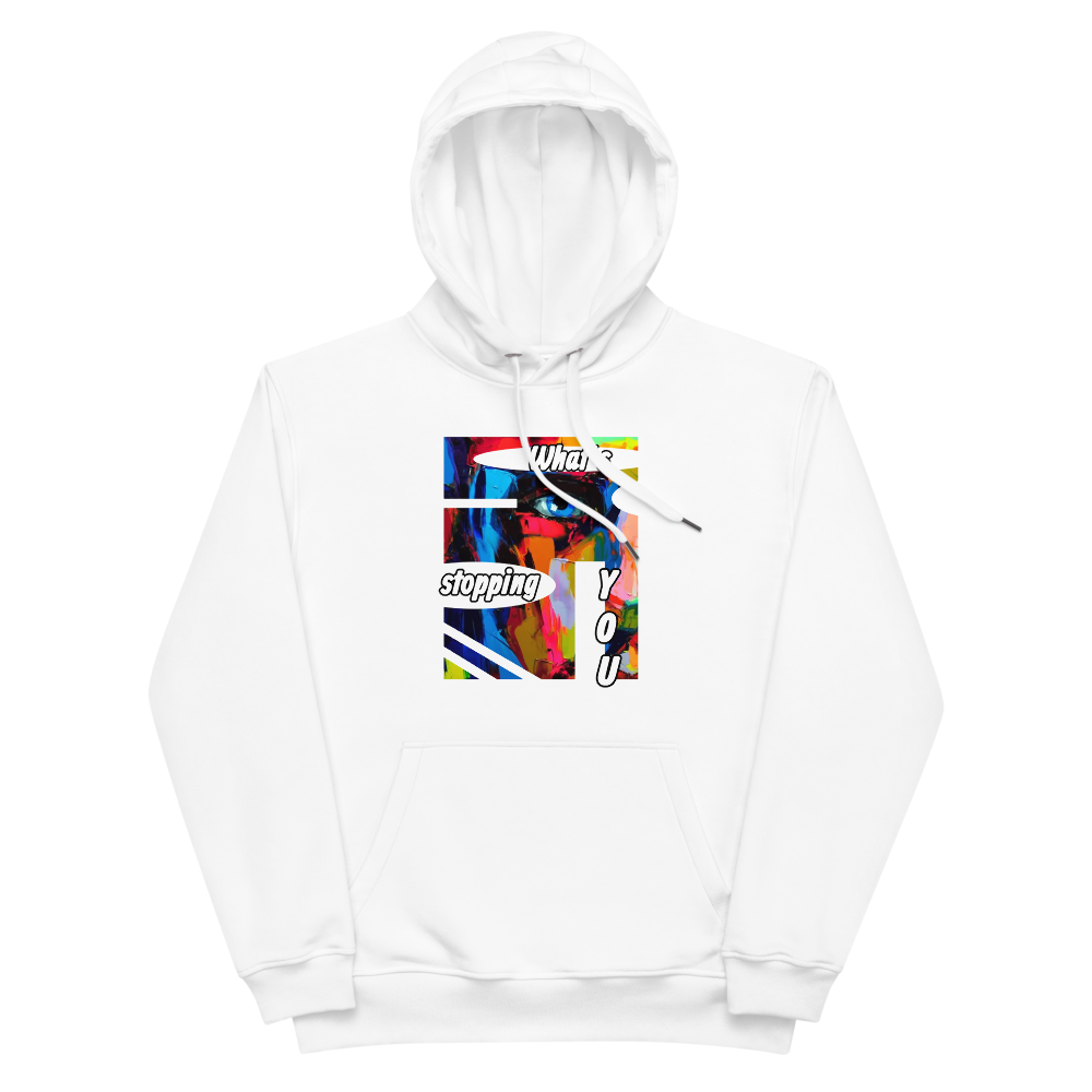 Unisex Hoodie Red-Line No.151 "1 of 20K" by MioLeo