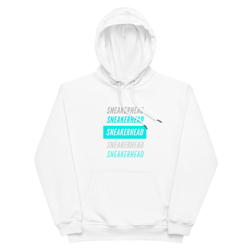 Unisex Hoodie Cyan-Line No.091 "1 of 10K" by MioLeo