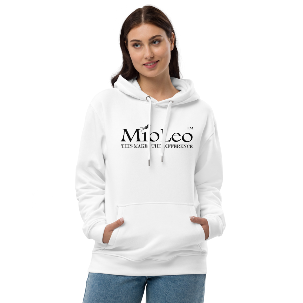 Unisex Hoodie White-Line No.147 "unlimited" by MioLeo