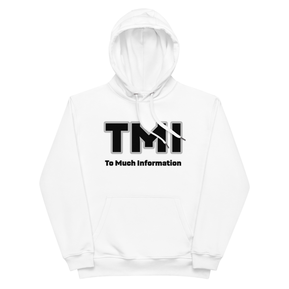 Unisex Hoodie Blue-Line No.129 "1 of 20K" by MioLeo