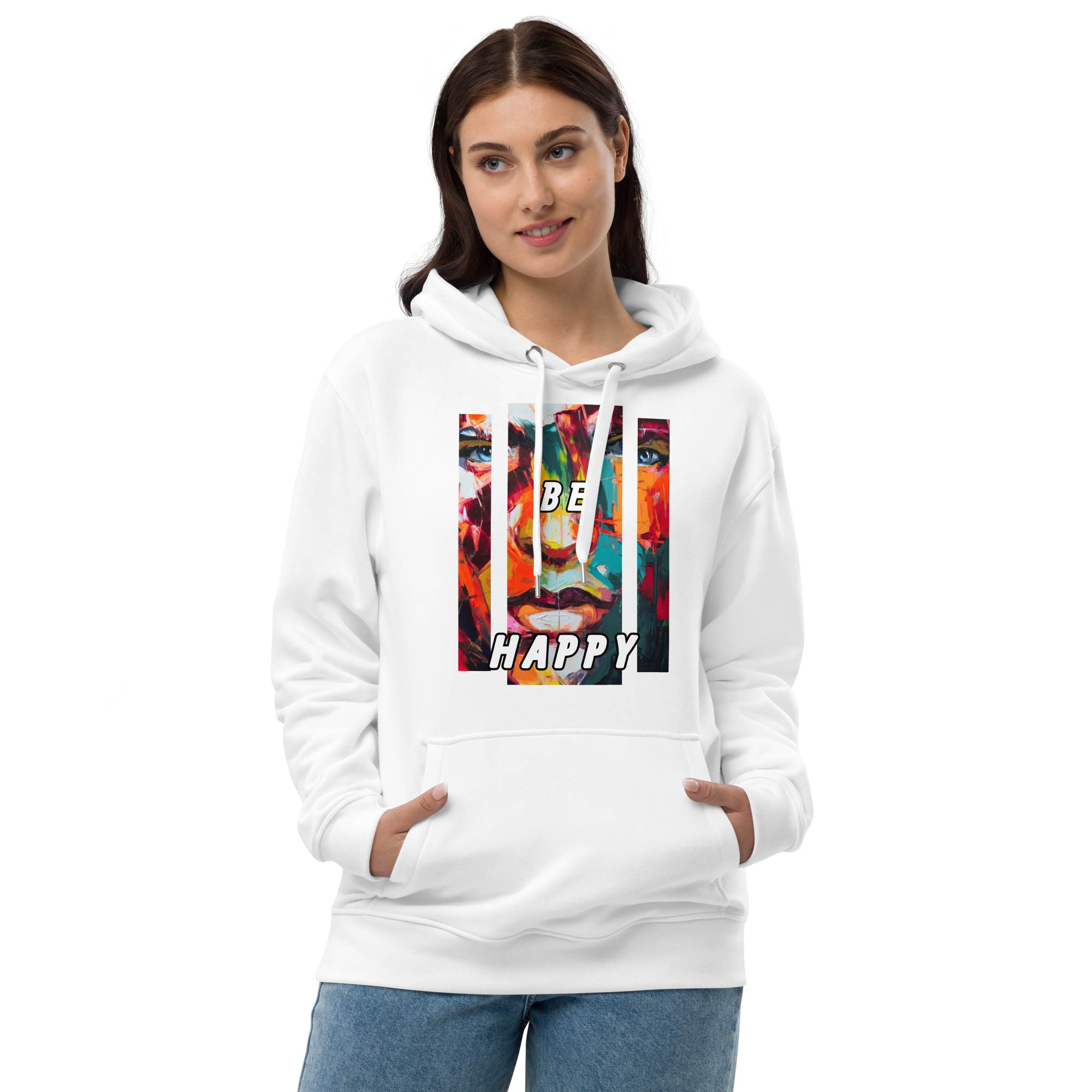 Unisex Hoodie Red-Line No.155 "1 of 20K" by MioLeo