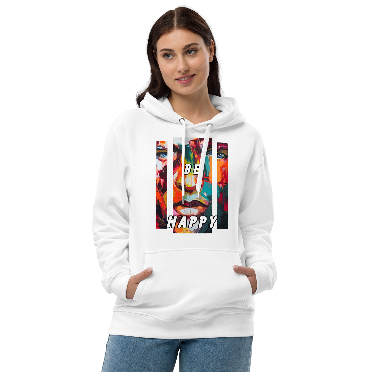 Unisex Hoodie Red-Line No.155 "1 of 20K" by MioLeo