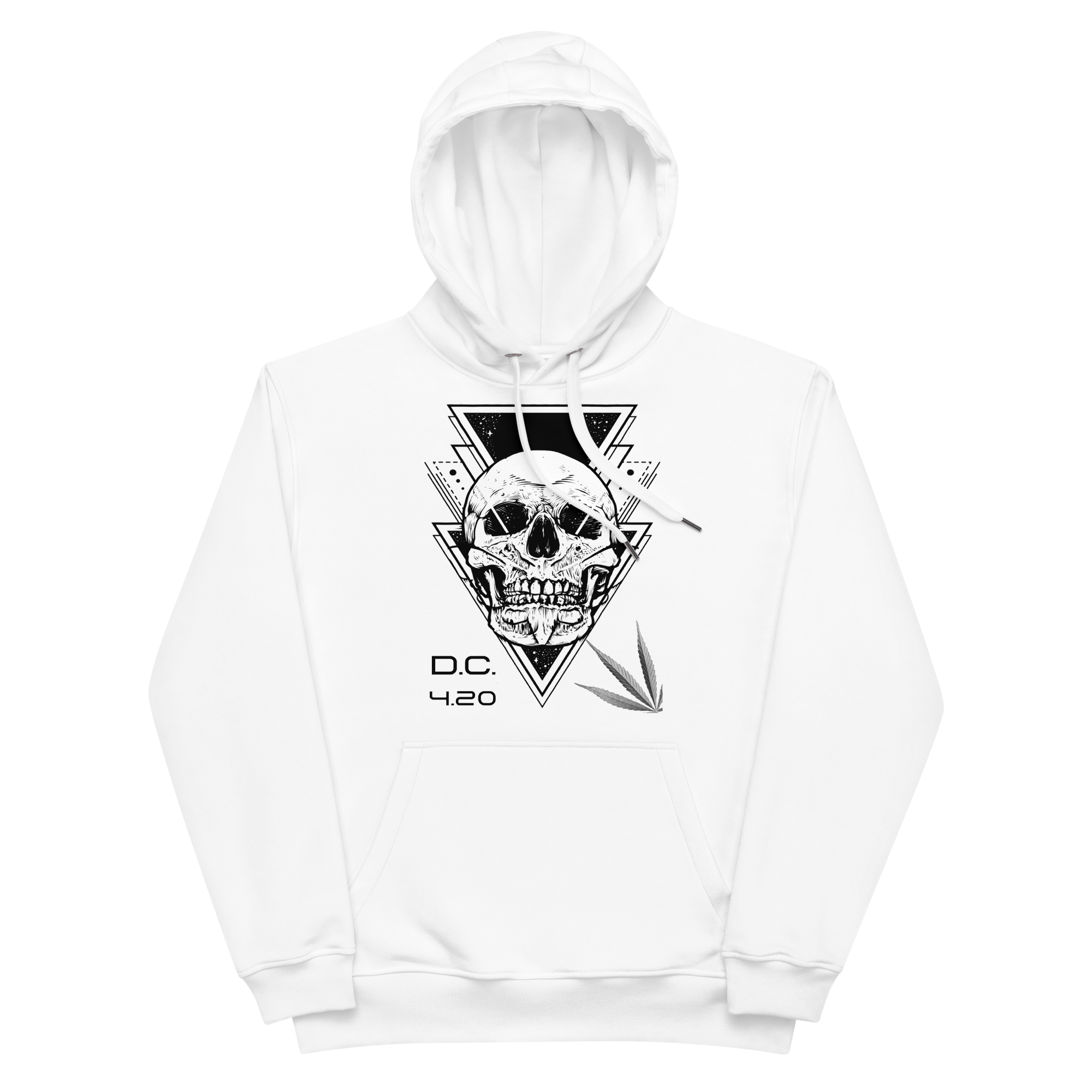 Unisex Hoodie Green-Line No.122 "1 of 10K Limited" by MioLeo