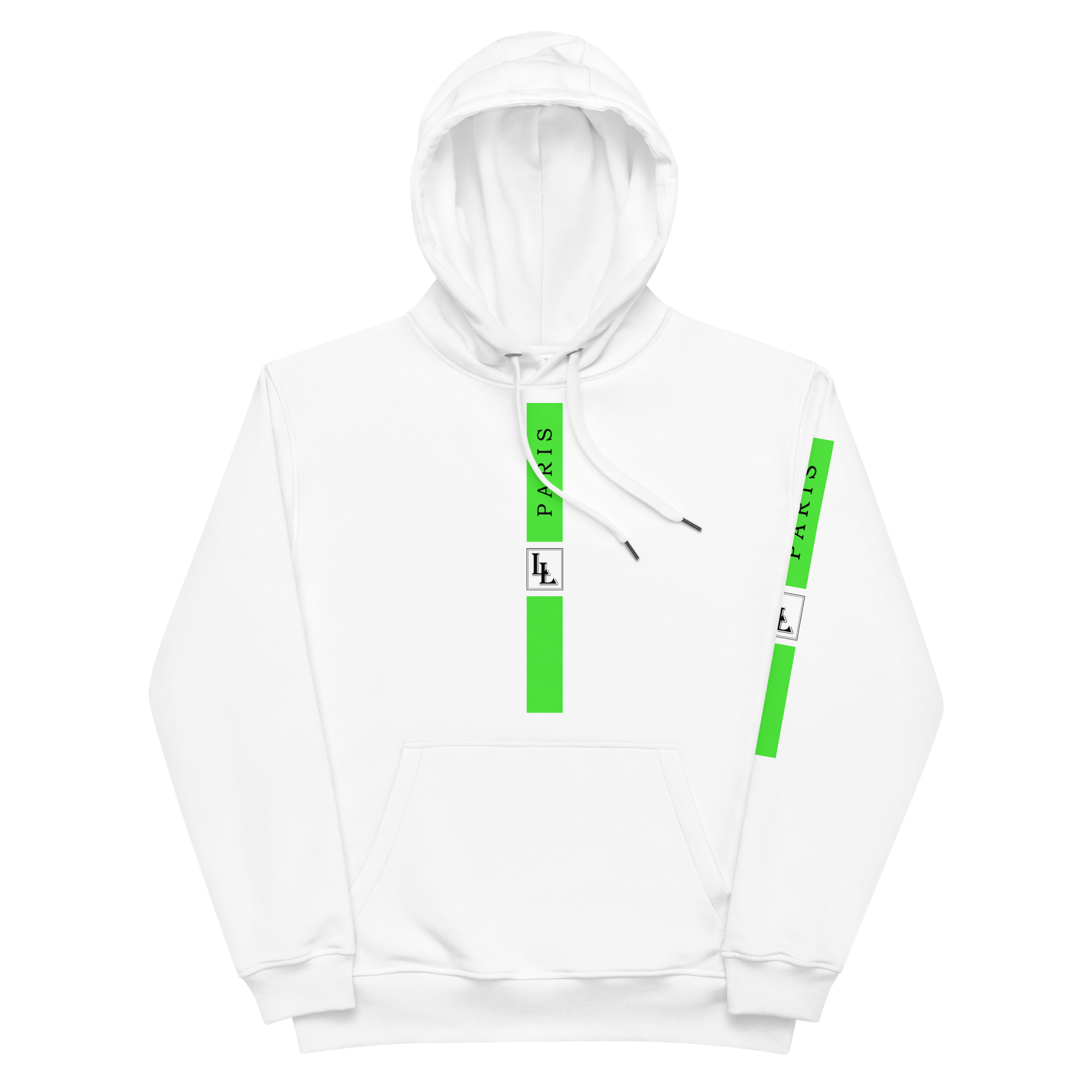 Unisex Hoodie Black-Line No.07/1 "1 of 5K Premium-Exclusive" by Léon LeRef