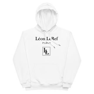 Unisex Hoodie Black -Line No.045 „unlimited“ von Léon LeRef