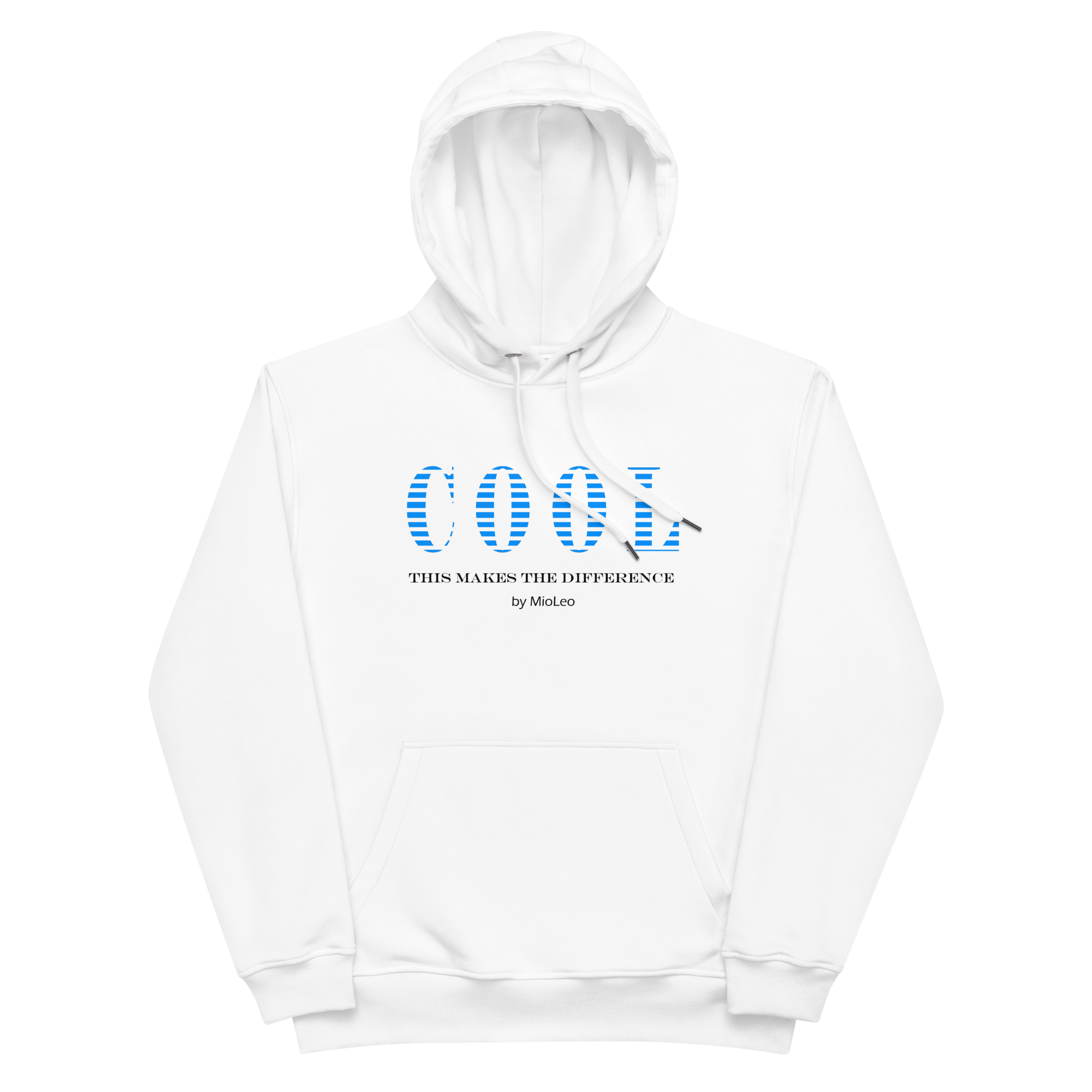 Unisex Hoodie White-Line No.095 "1 of 500 High-End-Exclusive" by MioLeo