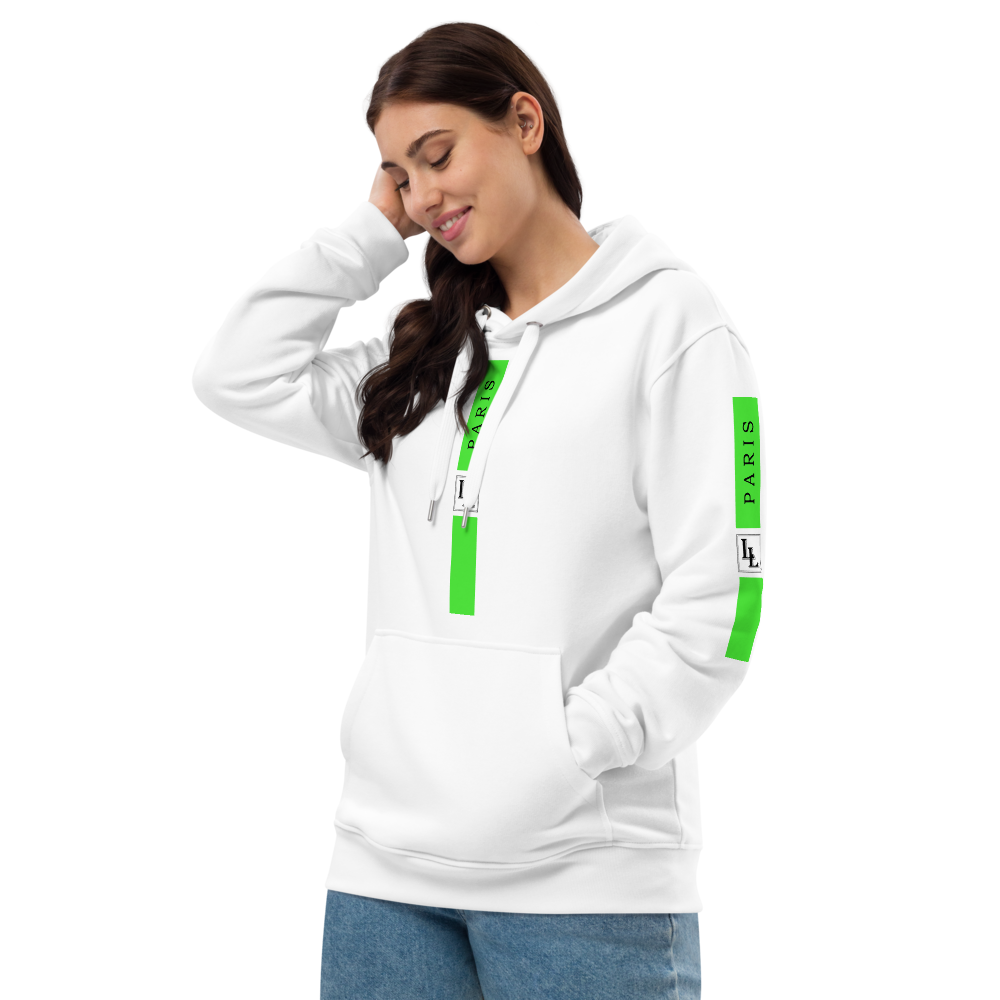 Unisex Hoodie Black-Line No.07/1 "1 of 5K Premium-Exclusive" by Léon LeRef