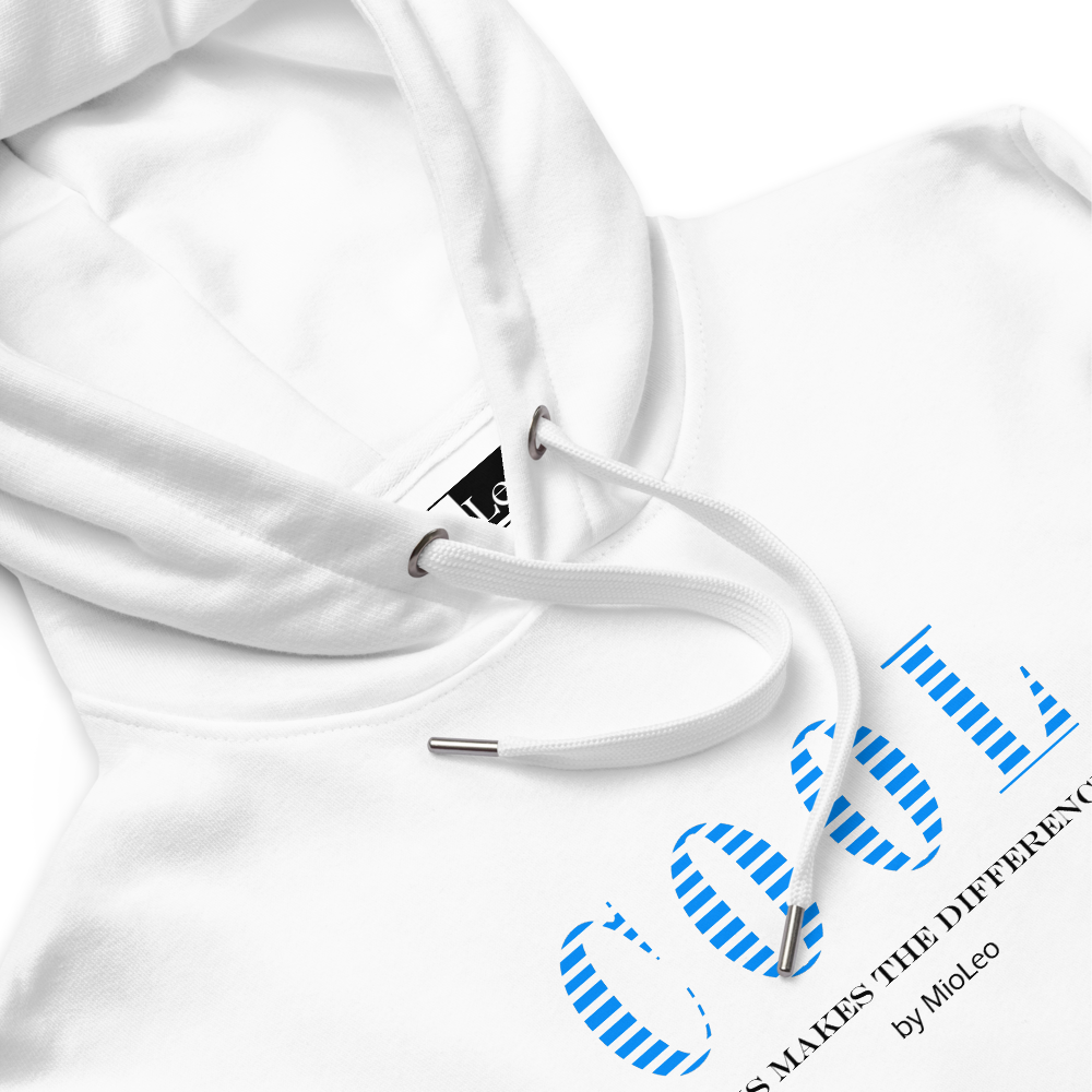 Unisex Hoodie White-Line No.095 "1 of 500 High-End-Exclusive" by MioLeo