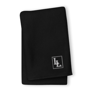 Towel Bio-Cotton-Black-Line No.751 "unlimited" by Léon LeRef