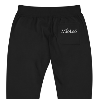 Unisex Feece Sweatpants White-Line No.150 "unlimited" by MioLeo