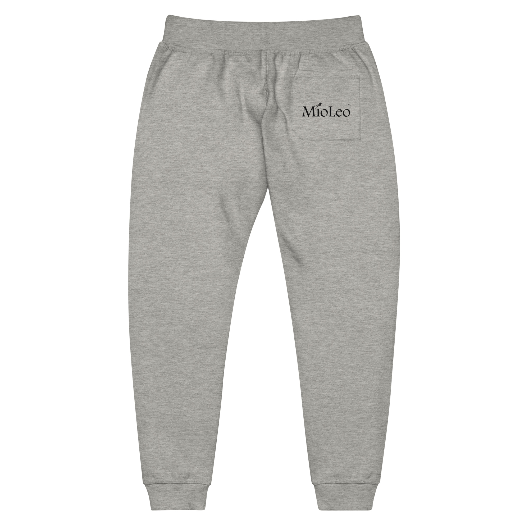 Unisex Fleece Sweatpants White-Line No.149 "unlimited" by MioLeo