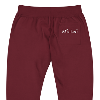 Unisex Feece Sweatpants White-Line No.150 "unlimited" by MioLeo