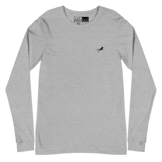 Unisex Long Sleeve - White-Line No.001 "unlimited" by MioLeo