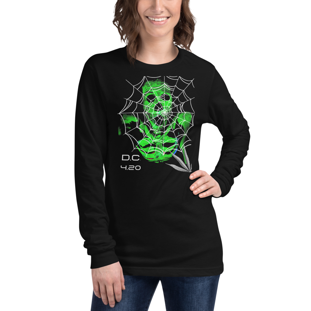 Unisex Sleeve-Shirt Green-Line No.148 "1 of 10K" by MioLeo