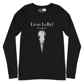 Unisex Sleeve-Shirt Black -Line No.08 "1 of 2K" by Léon LeRef