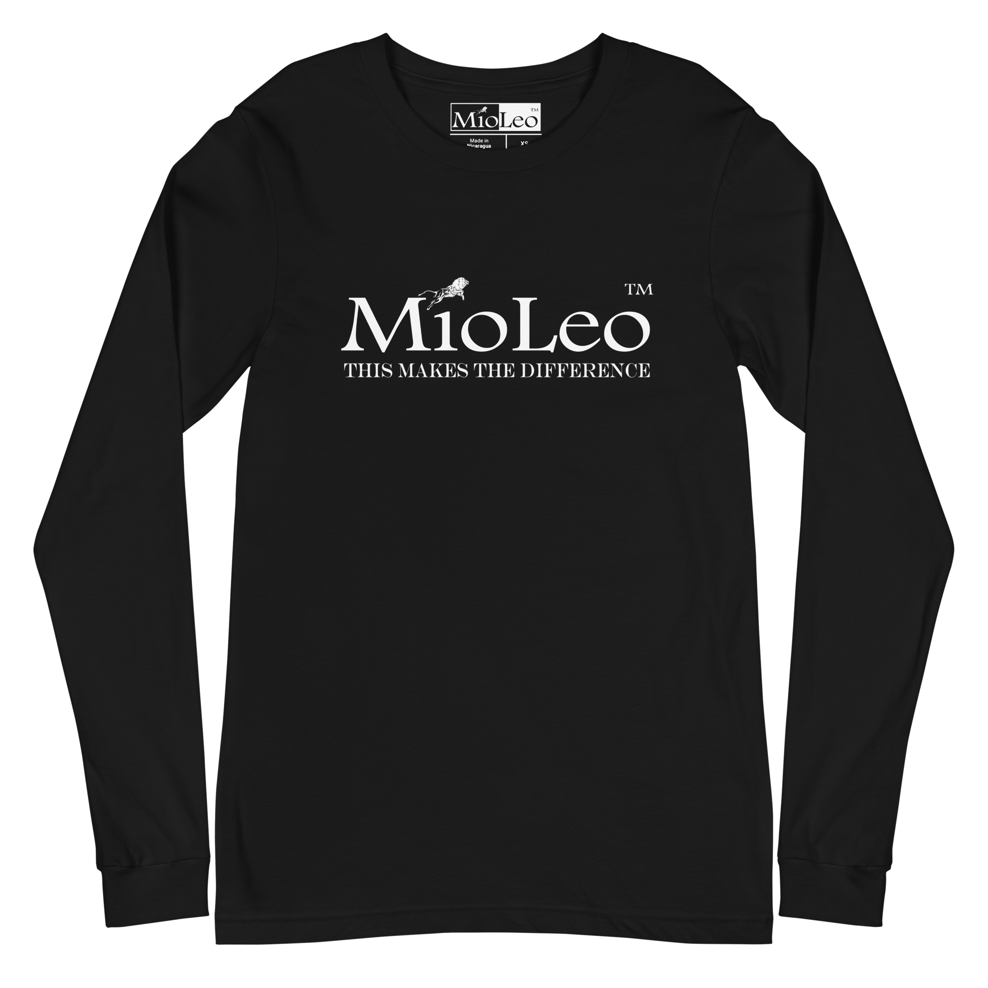 Unisex Sleeve-Shirt White-Line No.148 "unlimited" by MioLeo