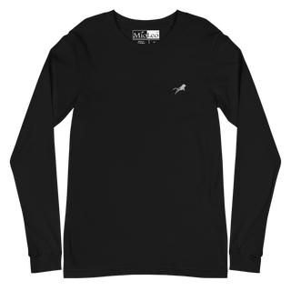 Unisex Long Sleeve - White-Line No.001-2 "unlimited" by MioLeo