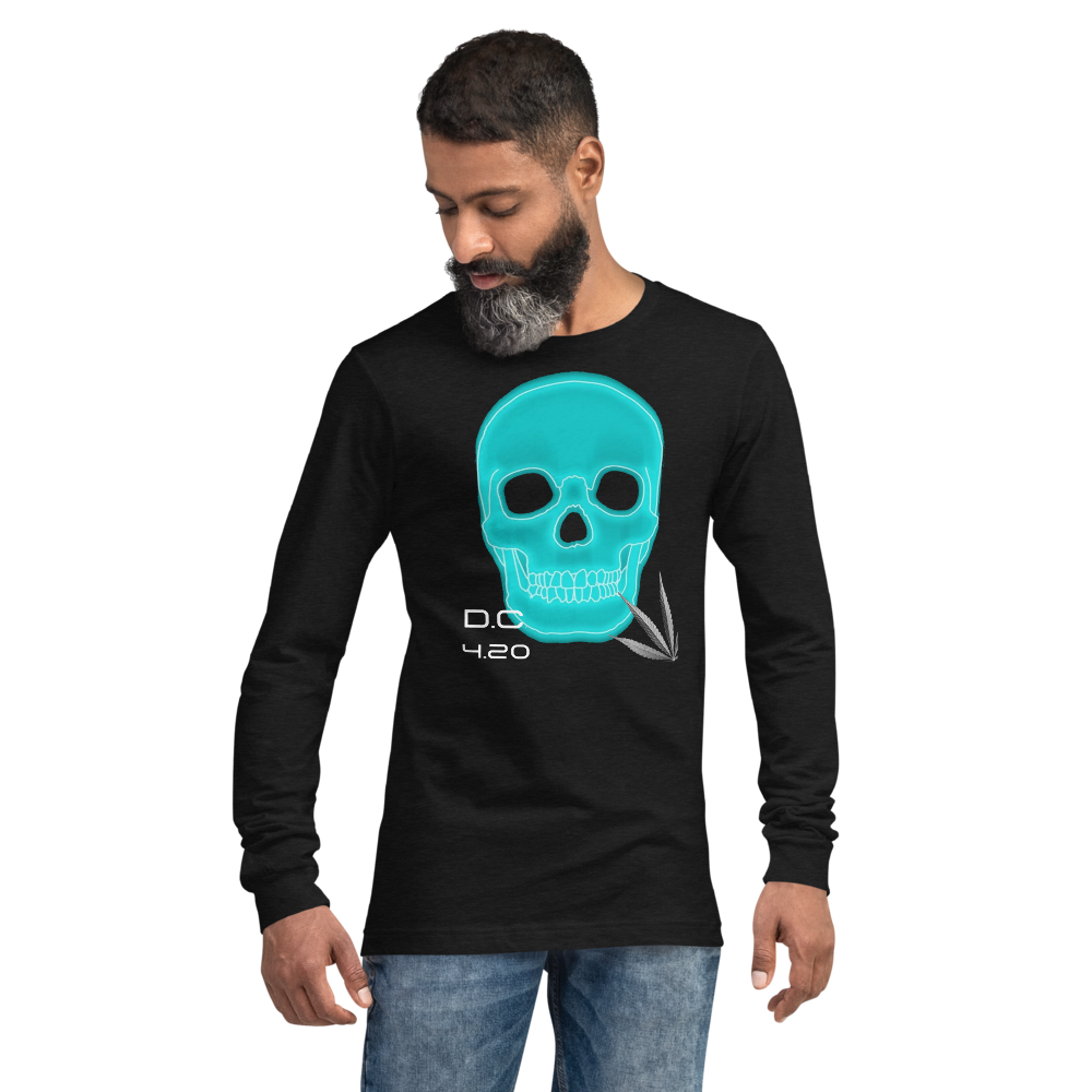 Unisex Sleeve-Shirt Green-Line No.145 "1 of 5K Premium-Exclusive" by MioLeo