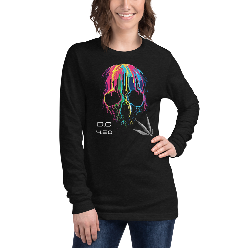 Unisex Sleeve-Shirt Green-Line No.115 "1 of 100 Super-Exclusive" by MioLeo
