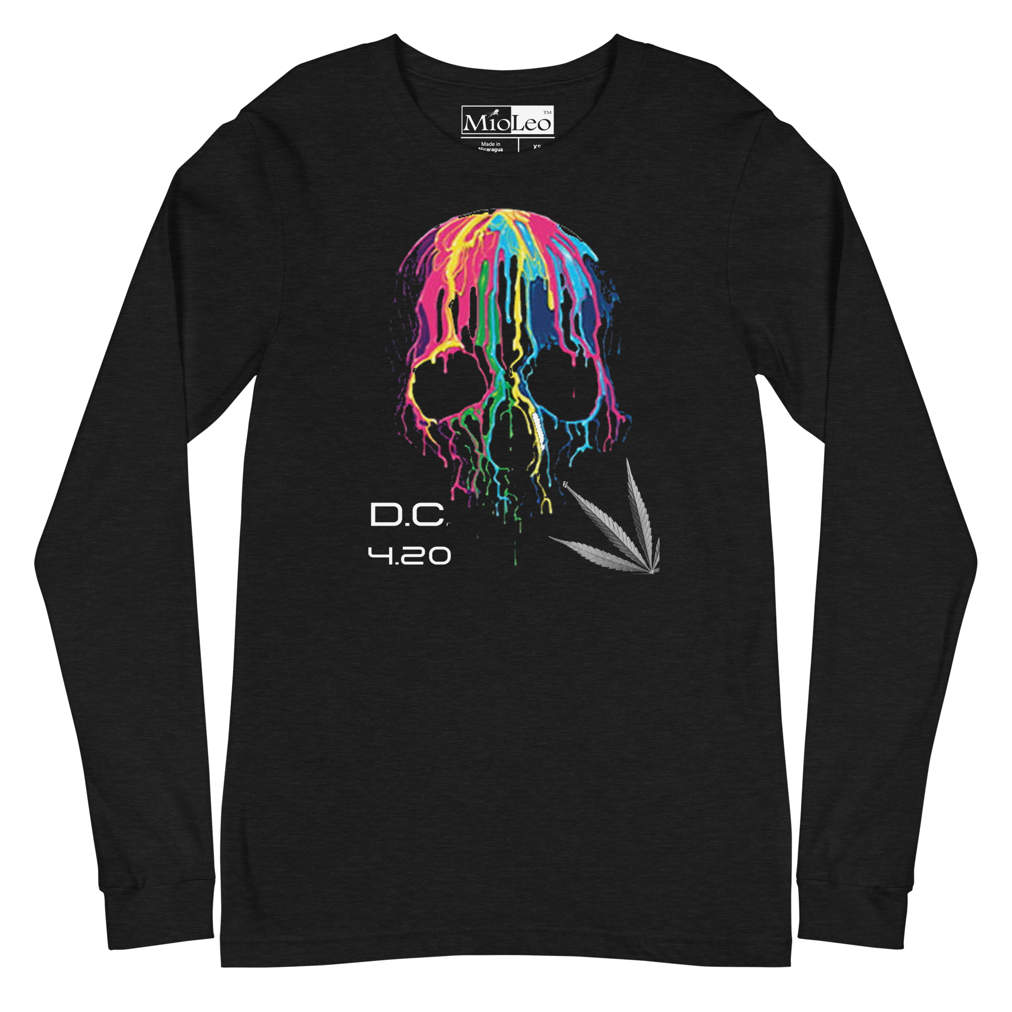 Unisex Sleeve-Shirt Green-Line No.115 "1 of 100 Super-Exclusive" by MioLeo