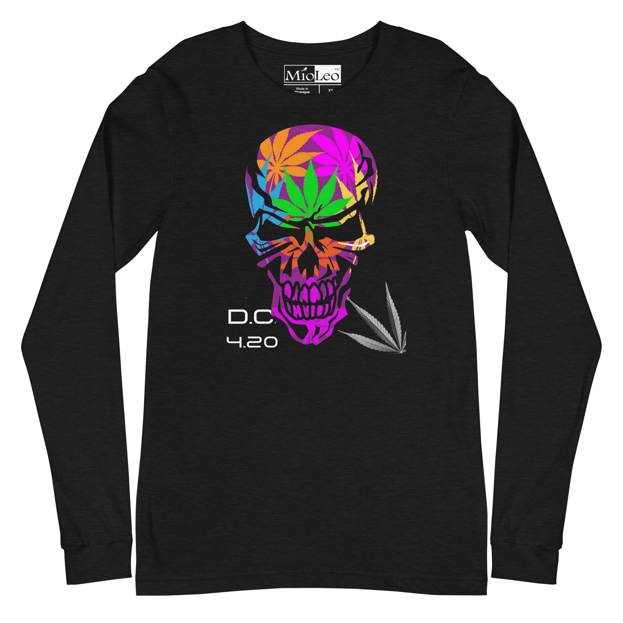 Unisex Sleeve-Shirt Green-Line No.114 "1 of 500 High-End-Exclusive" by MioLeo