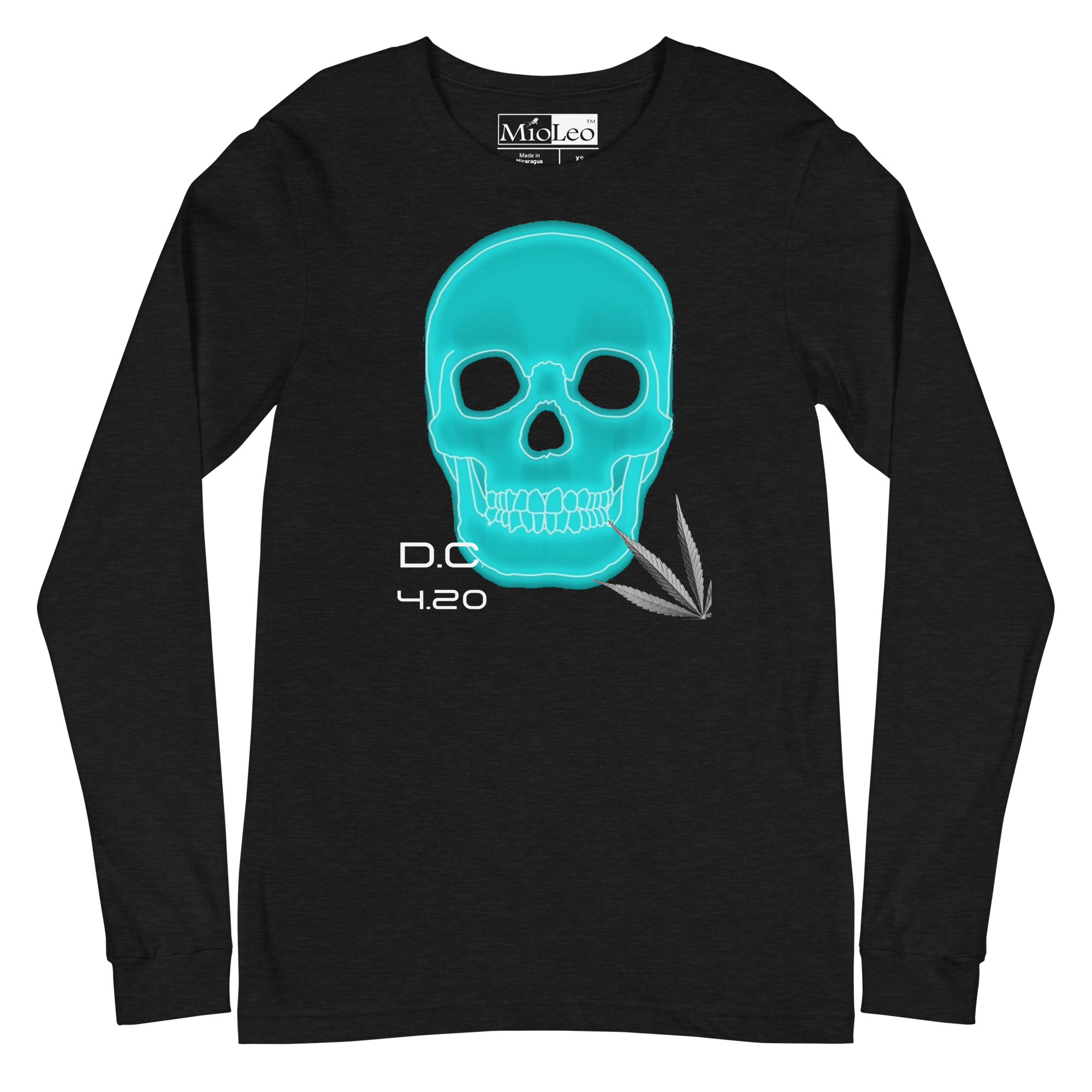 Unisex Sleeve-Shirt Green-Line No.145 "1 of 5K Premium-Exclusive" by MioLeo