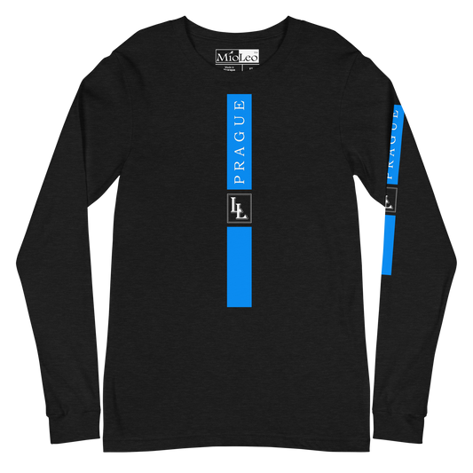 Unisex Sleeve-Shirt Black-Line No.04/2 "1 of 5K" by Léon LeRef