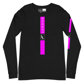 Unisex Sleeve-Shirt Black-Line No.06/2 "1 of 5K" by Léon LeRef