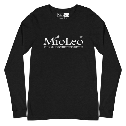 Unisex Sleeve-Shirt White-Line No.148 "unlimited" by MioLeo
