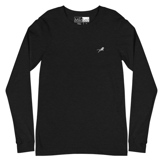 Unisex Long Sleeve - White-Line No.001-2 "unlimited" by MioLeo