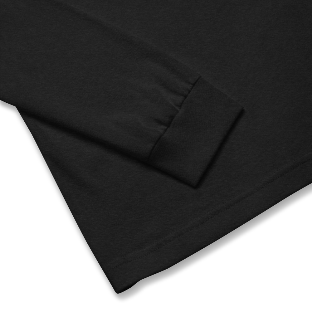 Unisex Sleeve-Shirt Black-Line No.03/2 "1 of 5K" by Léon LeRef