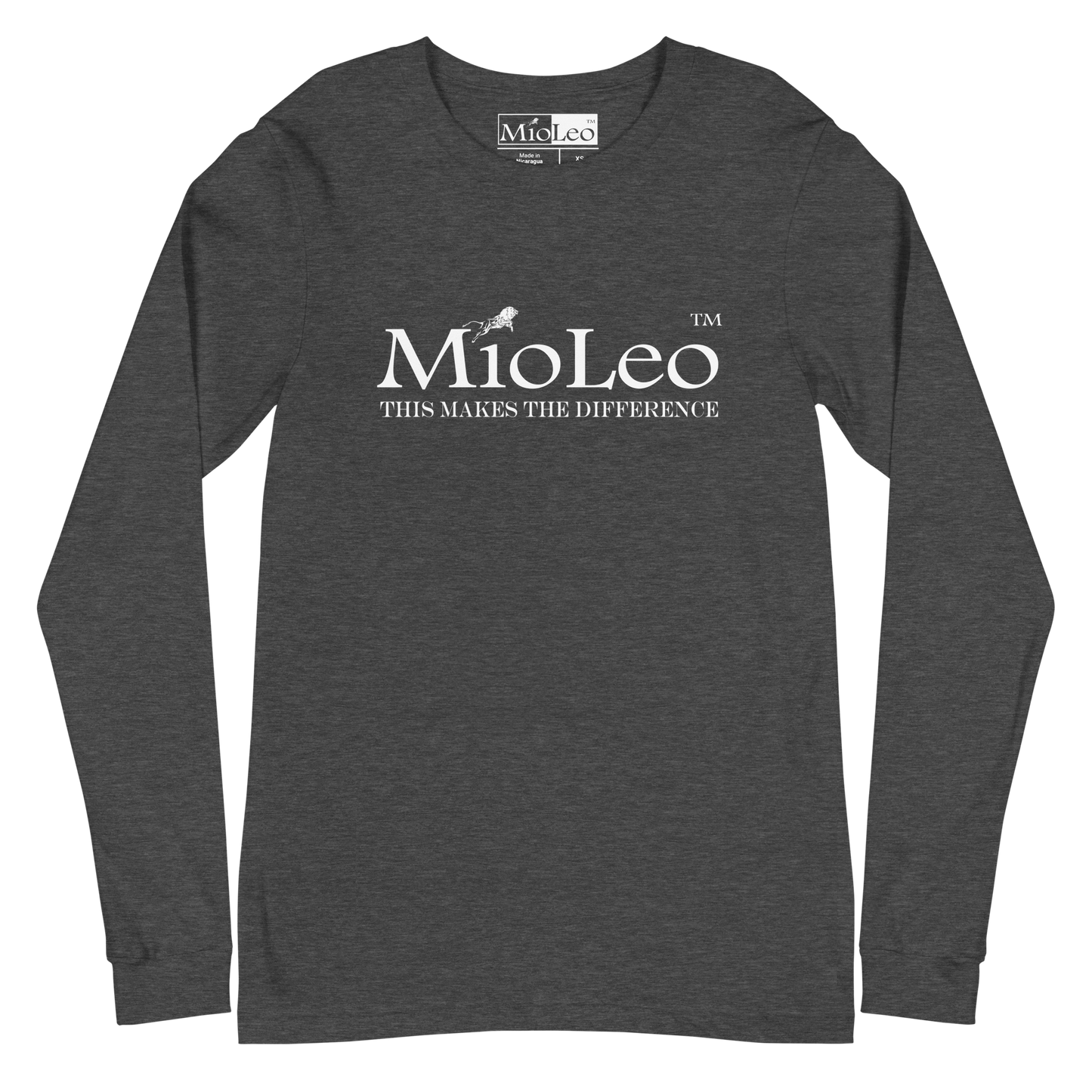 Unisex Sleeve-Shirt White-Line No.148 "unlimited" by MioLeo