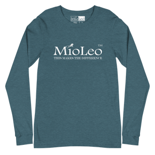 Unisex Sleeve-Shirt White-Line No.148 "unlimited" by MioLeo