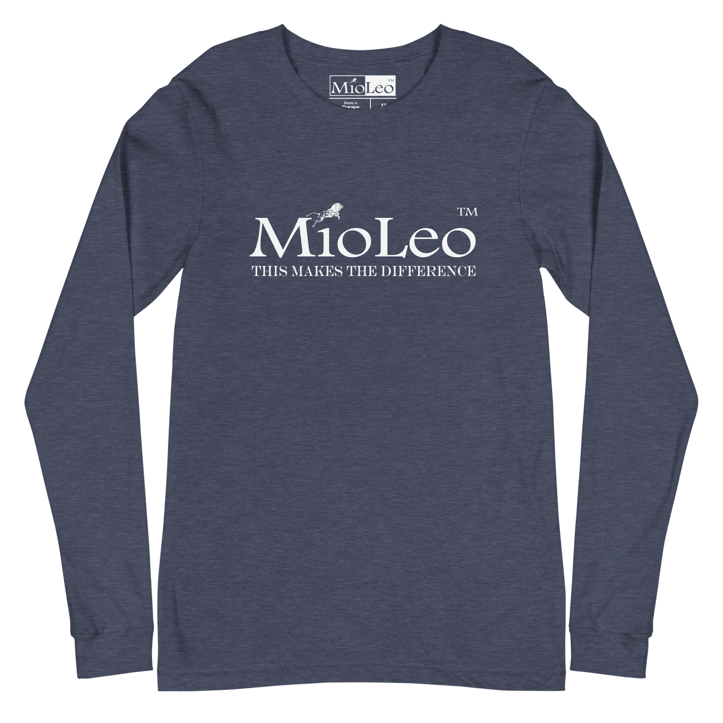 Unisex Sleeve-Shirt White-Line No.148 "unlimited" by MioLeo