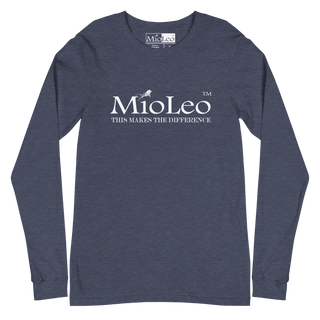 Unisex Sleeve-Shirt White-Line No.148 "unlimited" by MioLeo