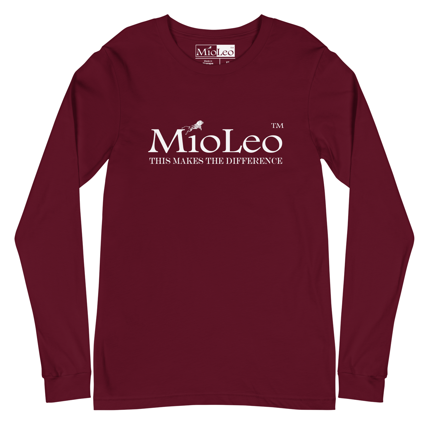 Unisex Sleeve-Shirt White-Line No.148 "unlimited" by MioLeo