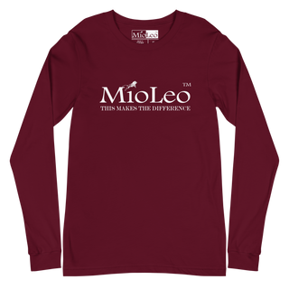 Unisex Sleeve-Shirt White-Line No.148 "unlimited" by MioLeo