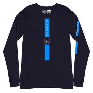 Unisex Sleeve-Shirt Black-Line No.04/2 "1 of 5K" by Léon LeRef