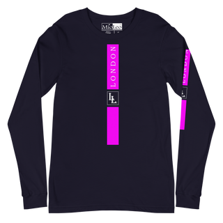 Unisex Sleeve-Shirt Black-Line No.06/2 "1 of 5K" by Léon LeRef