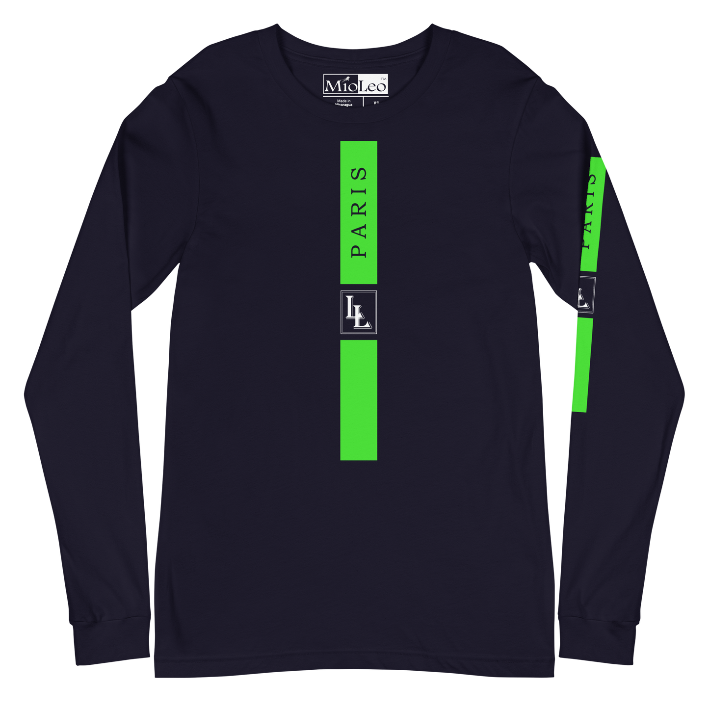 Unisex Sleeve-Shirt Black-Line No.07/2 "1 of 5K" by Léon LeRef