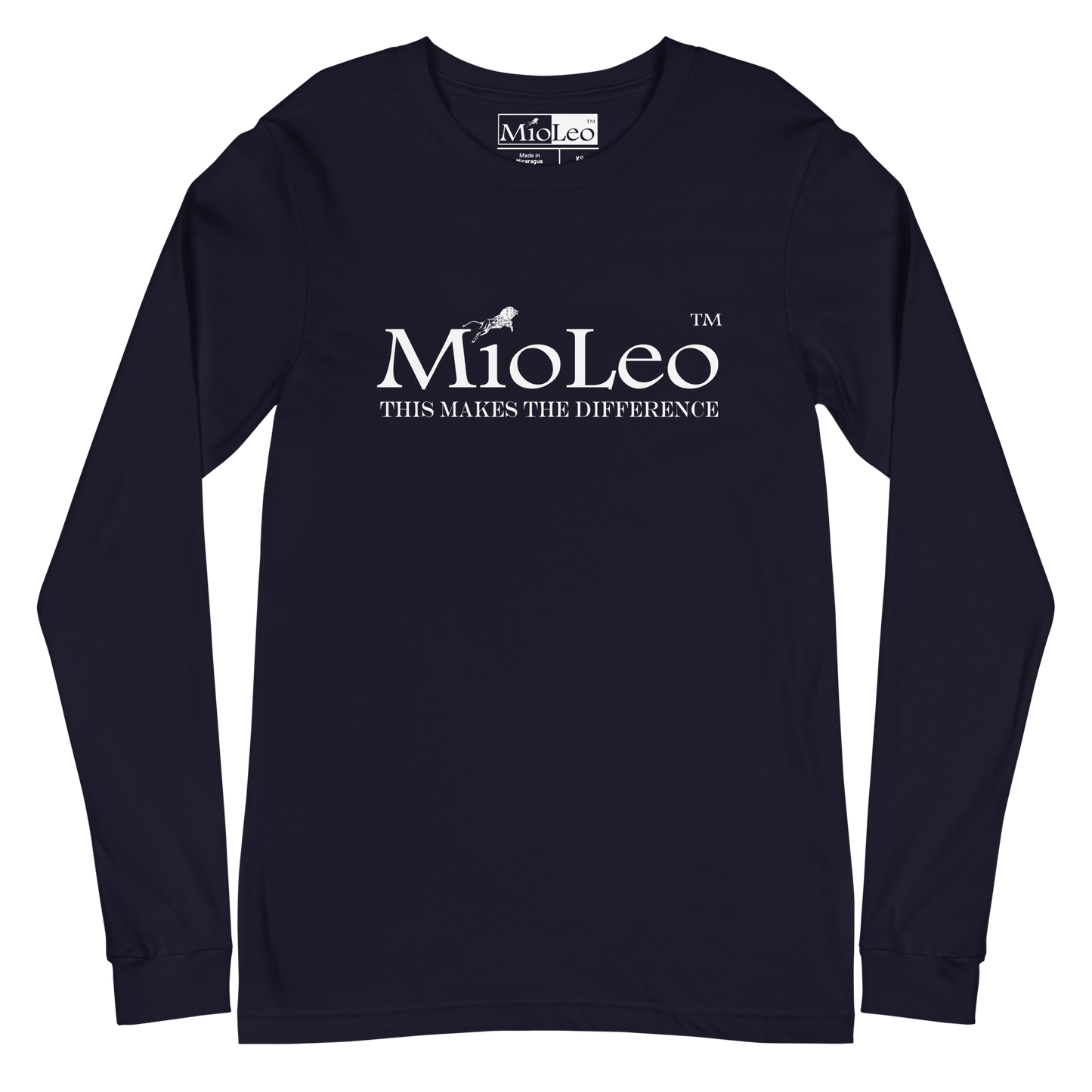 Unisex Sleeve-Shirt White-Line No.148 "unlimited" by MioLeo