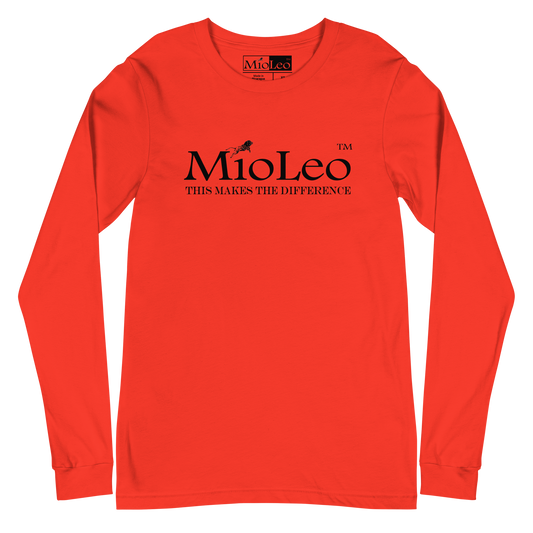 Unisex Sleeve-Shirt White-Line No.147 "unlimited" by MioLeo